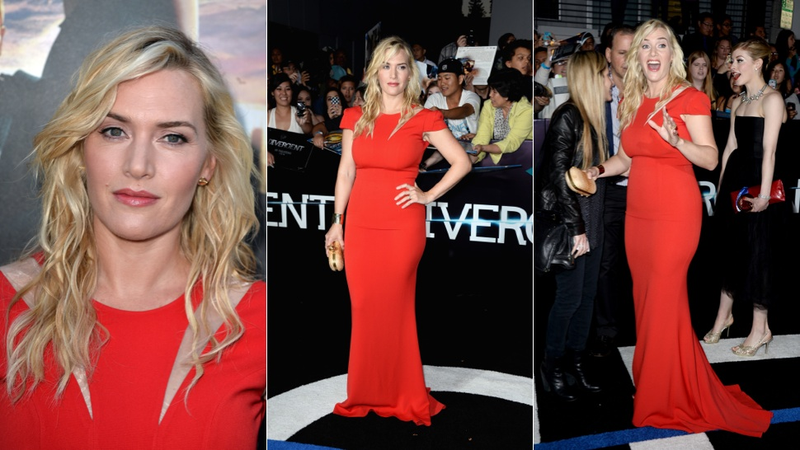 Illustration for article titled Goddess Gowns and a Whole Lotta Thigh at the Divergent Premiere